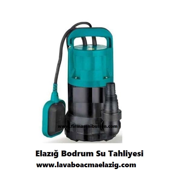 Elazığ Su Basması Tahliye
